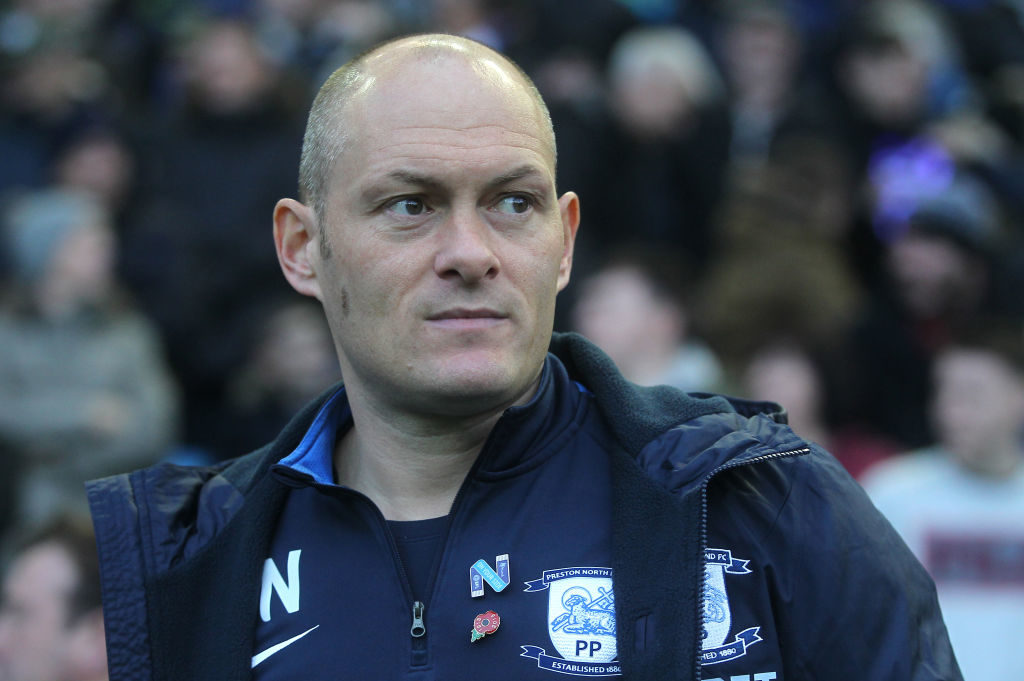 SHEFFIELD, ENGLAND - DECEMBER 22: Preston North End's Manager Alex Neil during the Sky Bet Championship match between Sheffield Wednesday and Preston North End at Hillsborough Stadium on December 22, 2018 in Sheffield, England. (Photo by Mick Walker - CameraSport via Getty Images)