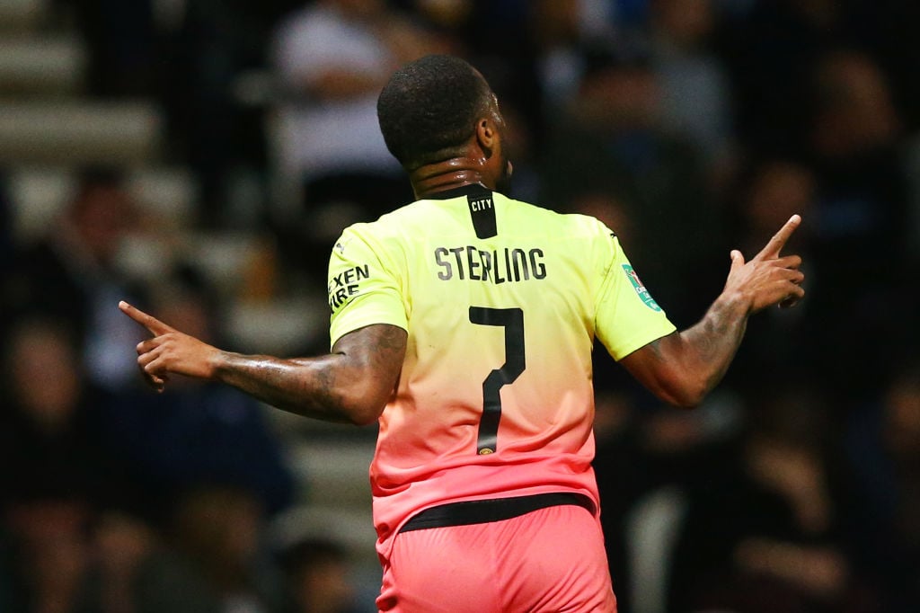Raheem Sterling sends Twitter message to Preston after last night's game
