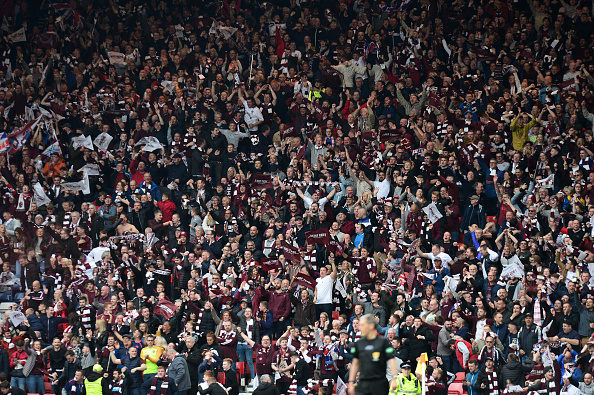 Hearts fans react to Josh Ginnelly's performance last night