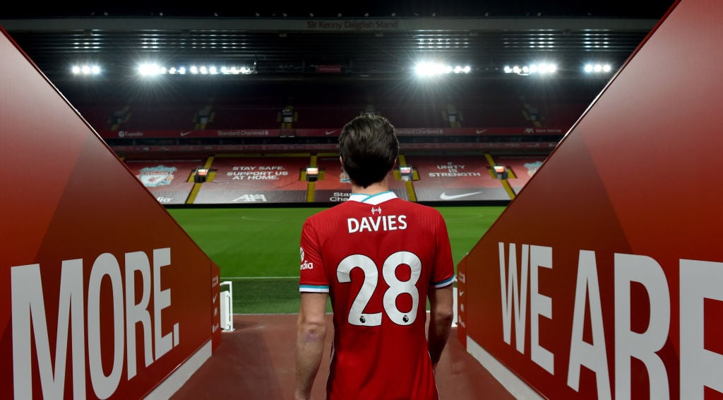 Liverpool Unveil New Signing Ben Davies