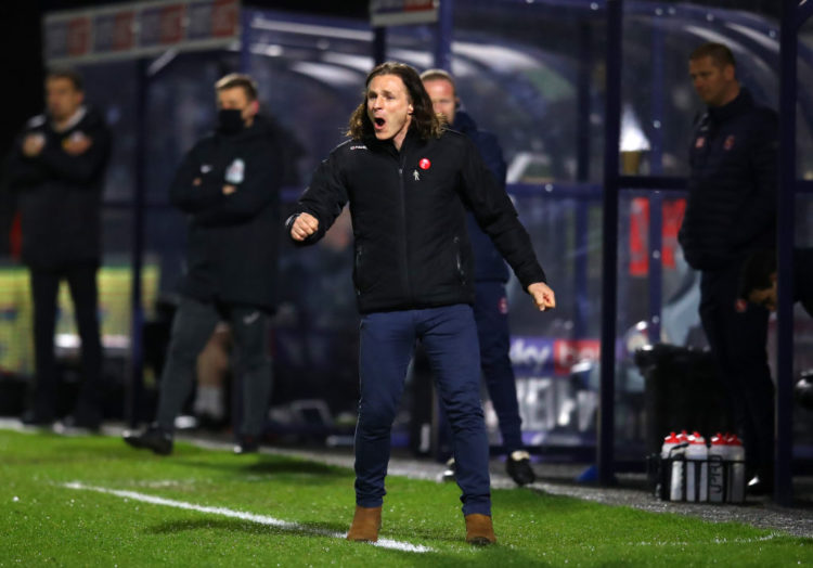 Gareth Ainsworth responds when asked if he fancies becoming North End boss