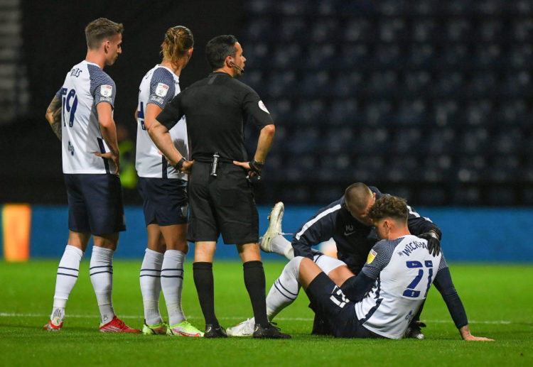 Crystal Palace fans react to Connor Wickham's PNE injury