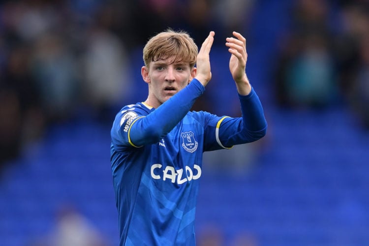 Everton's Anthony Gordon limited to just five starts with Preston but now in the England U-21 squad