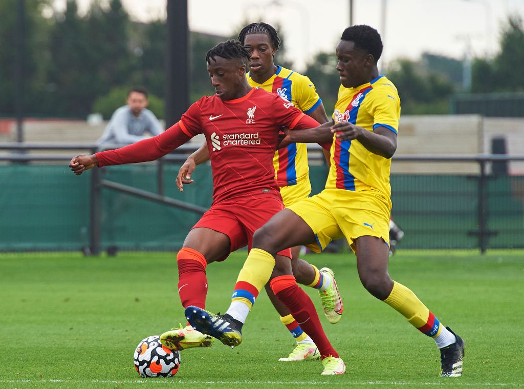 Liverpool U18 v Crystal Palace U18: Premier League Cup