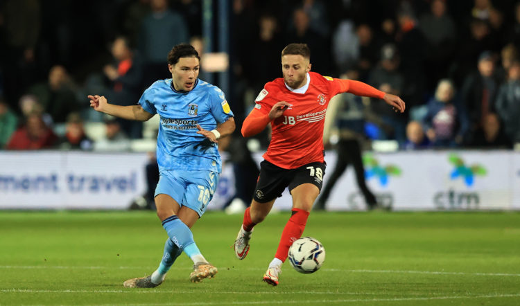 Coventry City star posts one-word reaction after being repeatedly fouled against Preston