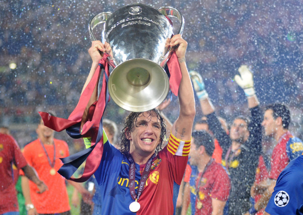 Barcelona´s captain and defender Carles