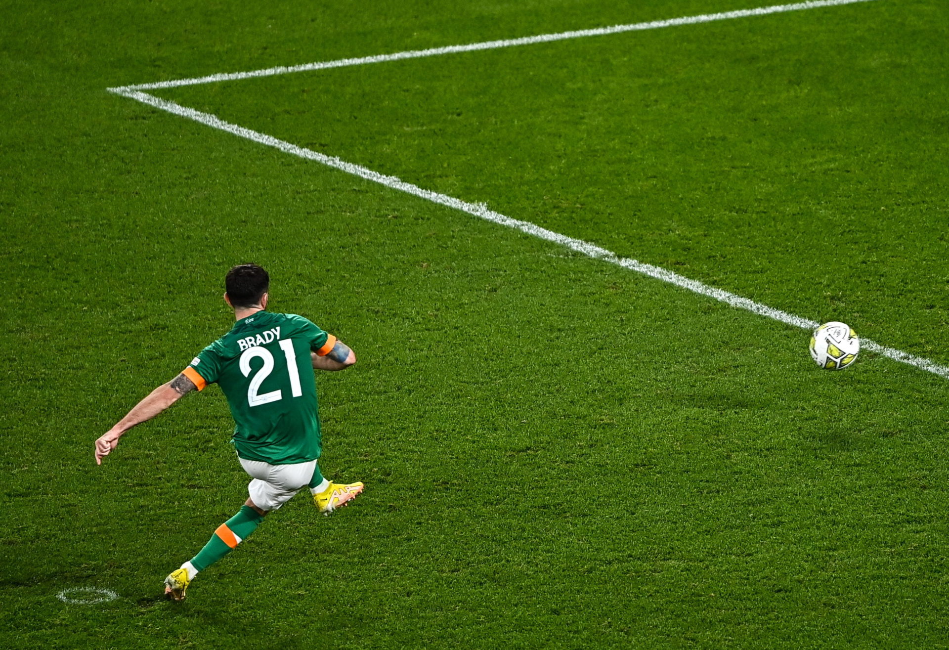 Robbie Brady was the hero for Ireland as Preston star bagged late winner