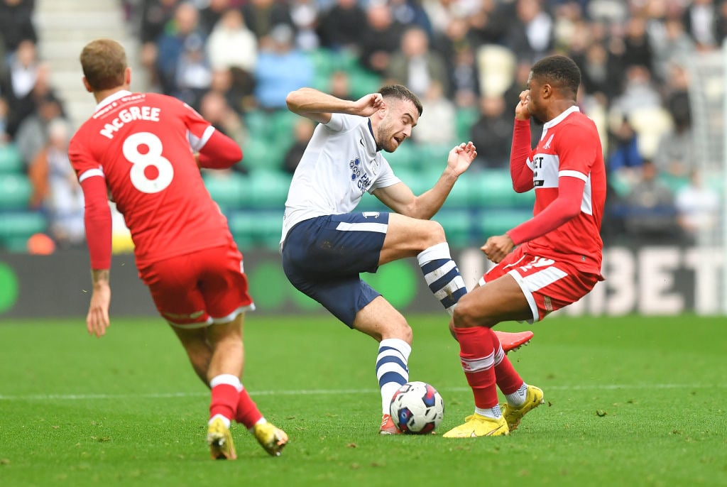 Michael Carrick admits Middlesbrough had an 'issue' dealing with PNE's Ben Whiteman