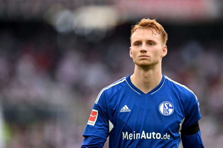Sepp van den Berg back in training with Schalke 04 after four months out