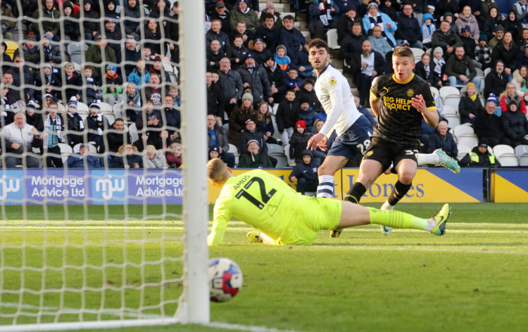 'Fantastic': Ryan Lowe hails Everton loanee Tom Cannon after first Preston North End goal