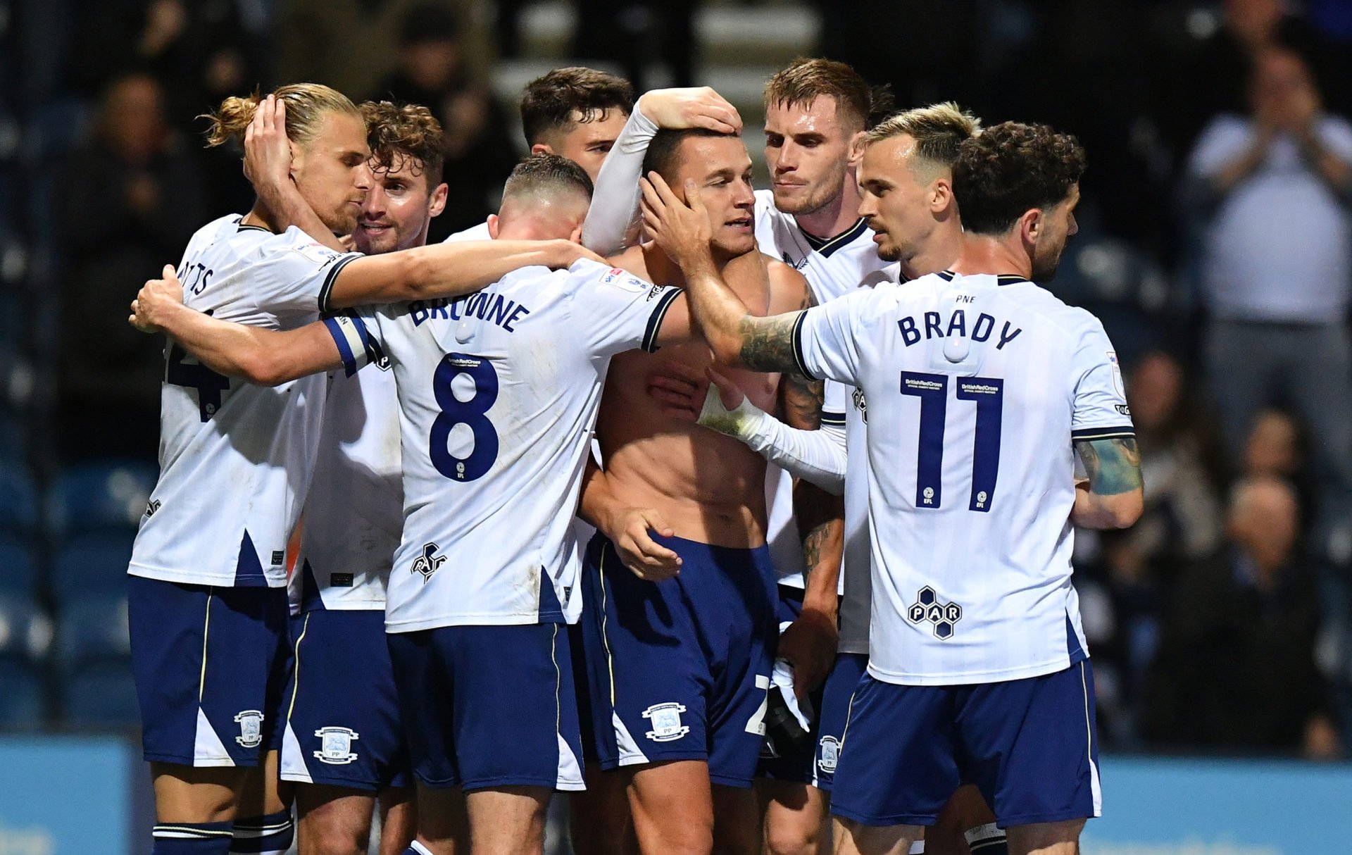 Championship table-toppers Preston come from behind to beat