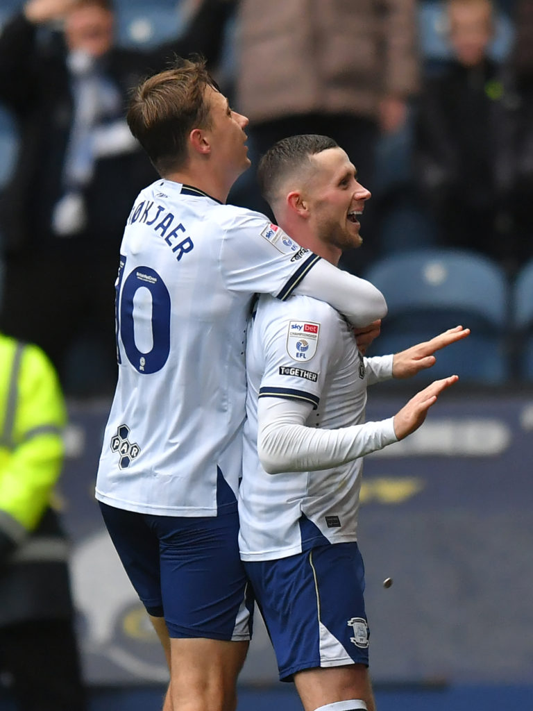 Kyle McFadzean of Coventry City celebrates following the Sky Bet News  Photo - Getty Images