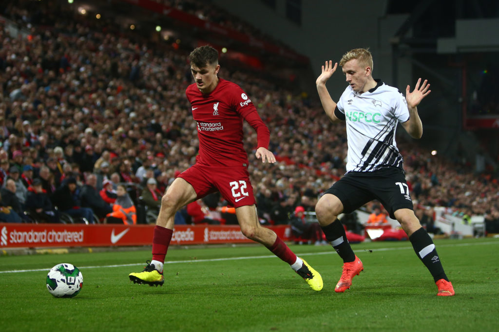 Liverpool v Derby County - Carabao Cup Third Round