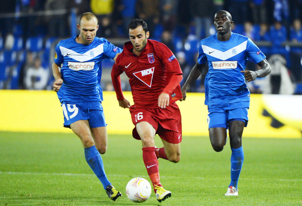 BELGIUM SOCCER EUROPA LEAGUE RACING GENK VS VIDEOTON