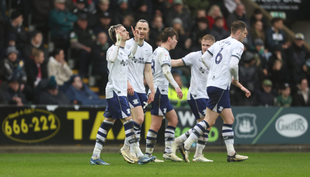 Plymouth Argyle v Preston North End - Sky Bet Championship